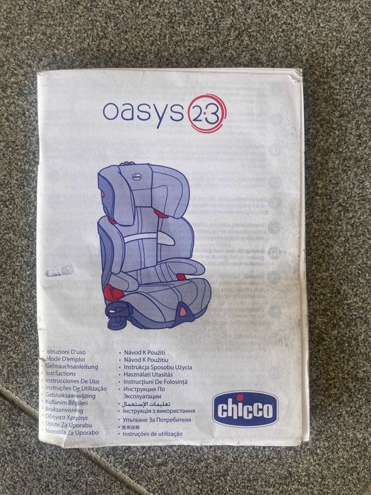 Cadeira Chicco Oasys 2-3 Evo (15-36) kg