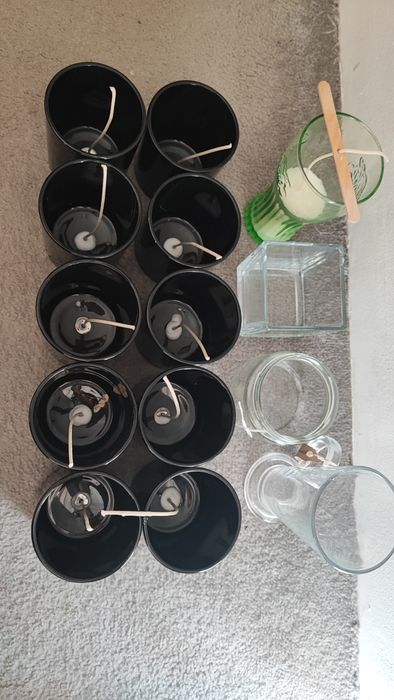 Pojemniki szkło do świec