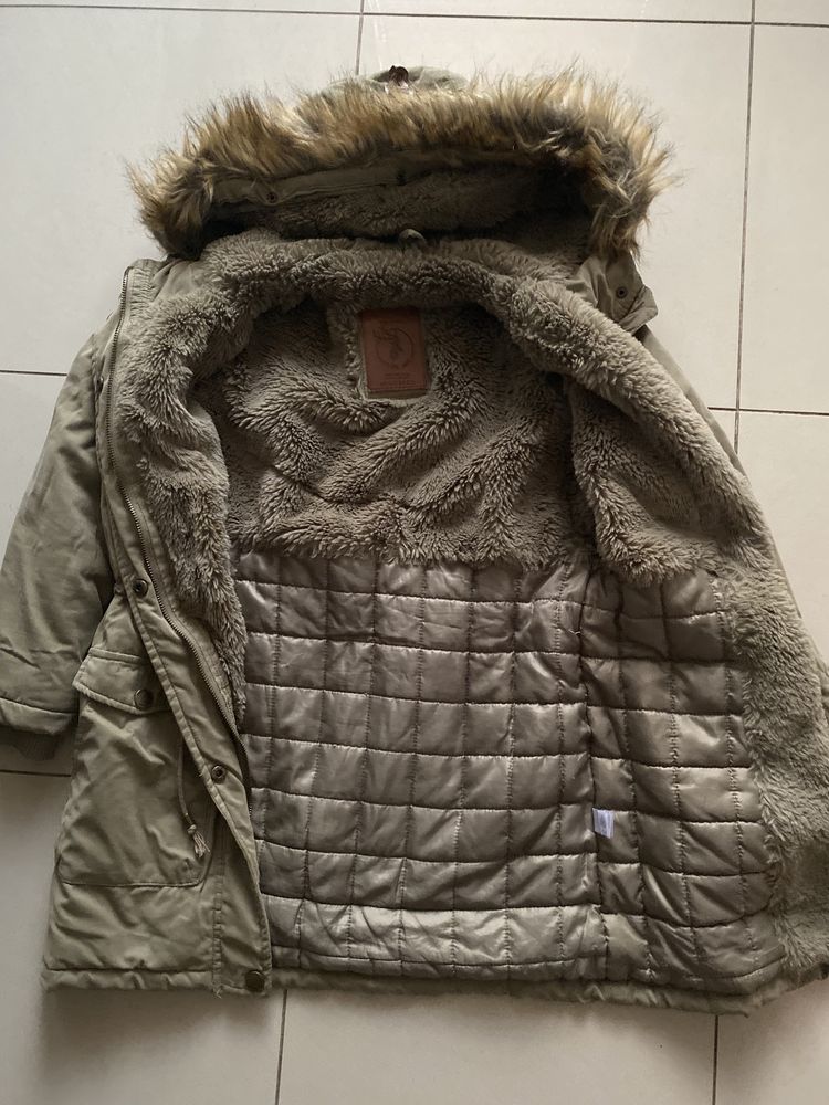 Zimowa kurtka typu parka Reserved, r.146