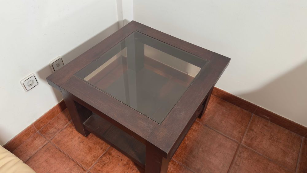 Mesa de centro (quadrada) (Vintage)
