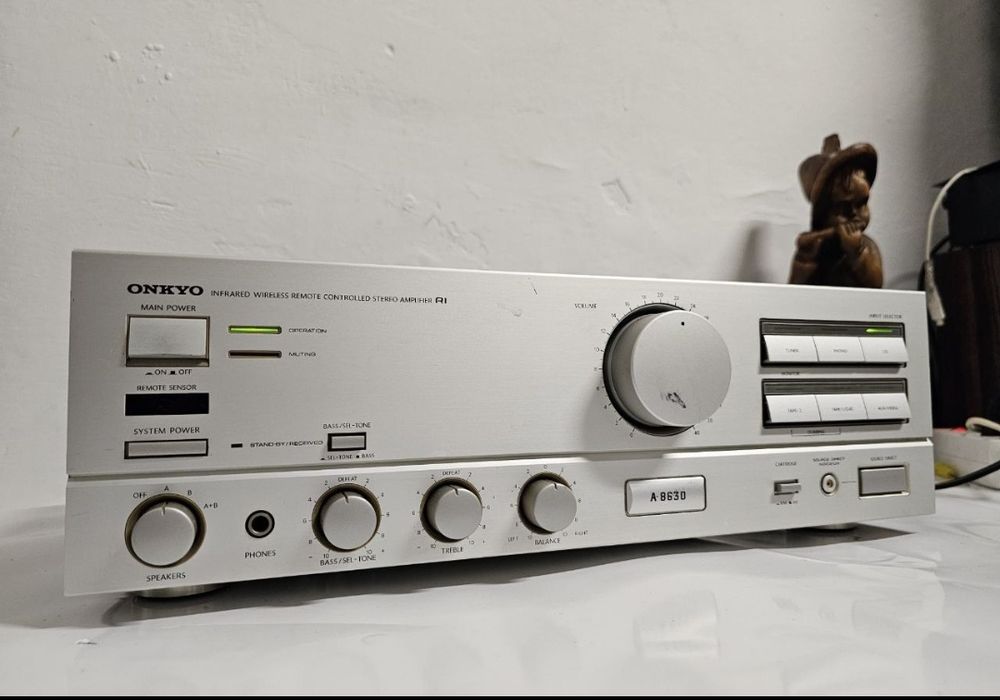 Wzmacniacz stereo Onkyo A-8630, 2"120 Watt,  Japan