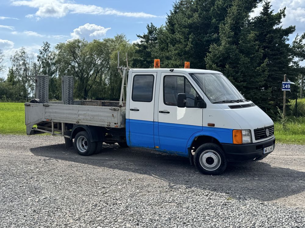Vw LT 46 dlc 3.5 t brygadowa kabina najazd laweta