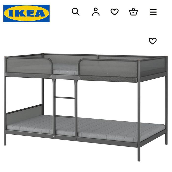 Łóżko piętrowe IKEA TUFFING