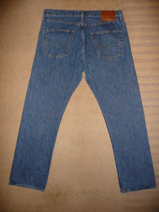Spodnie dżinsy LEVIS 501 W34/L30=46/104cm PREMIUM