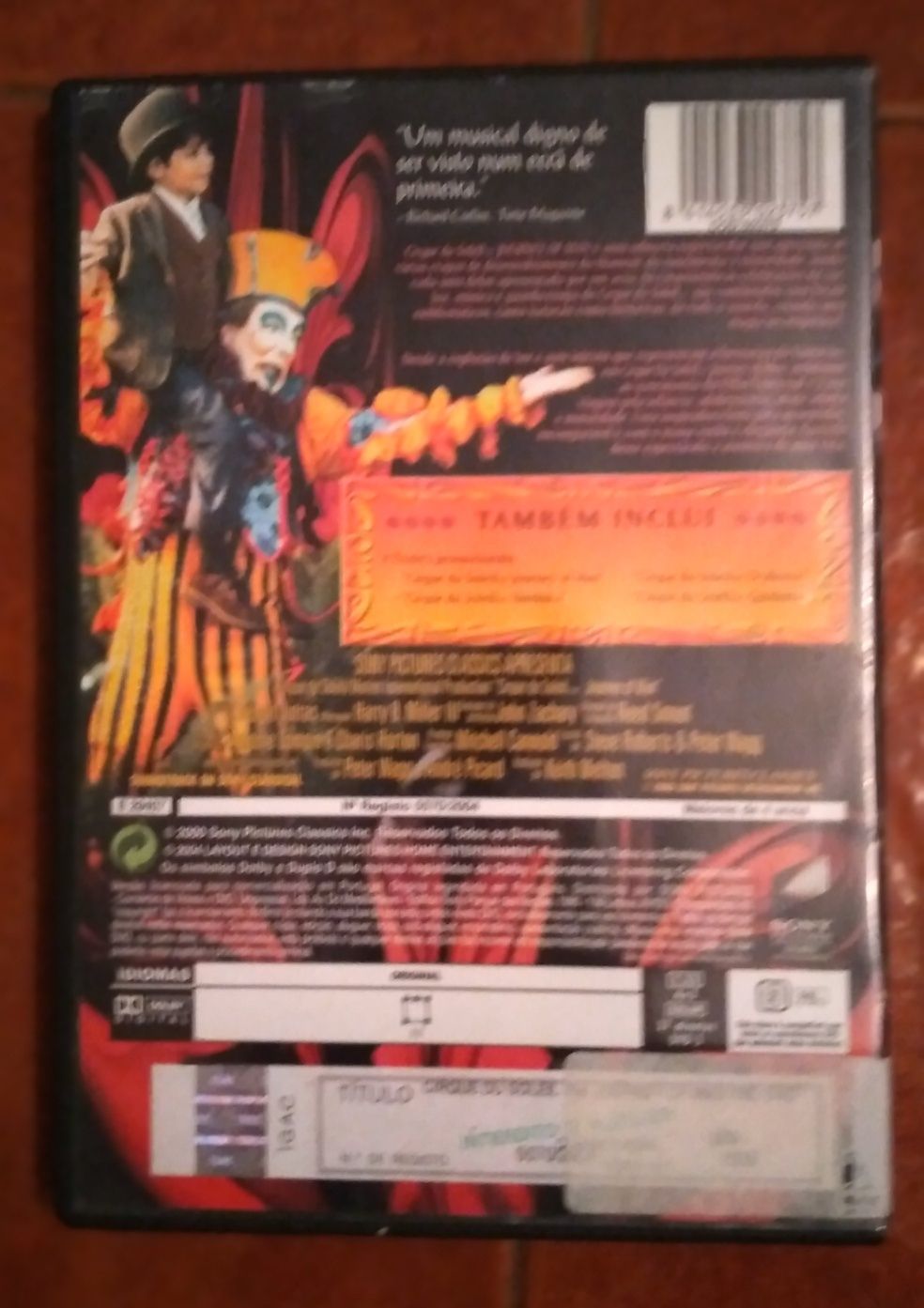 4 Dvd "Cirque du Soleil"