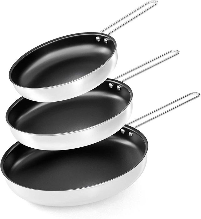 COOKNANO – 3-częściowy zestaw patelni 22/26/30cm z powłoką