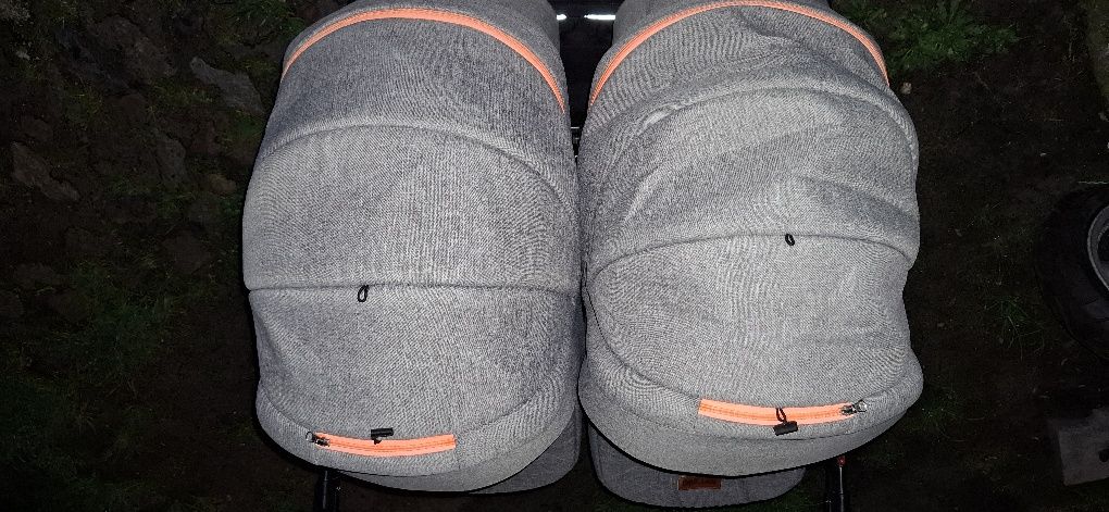 Sprzedam wózek blizniaczy Dorjan quick twin 3w1