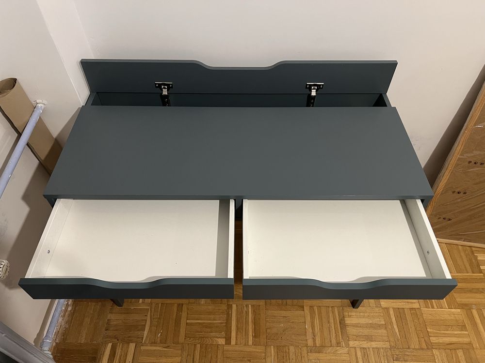 Biurko IKEA Alex zielone