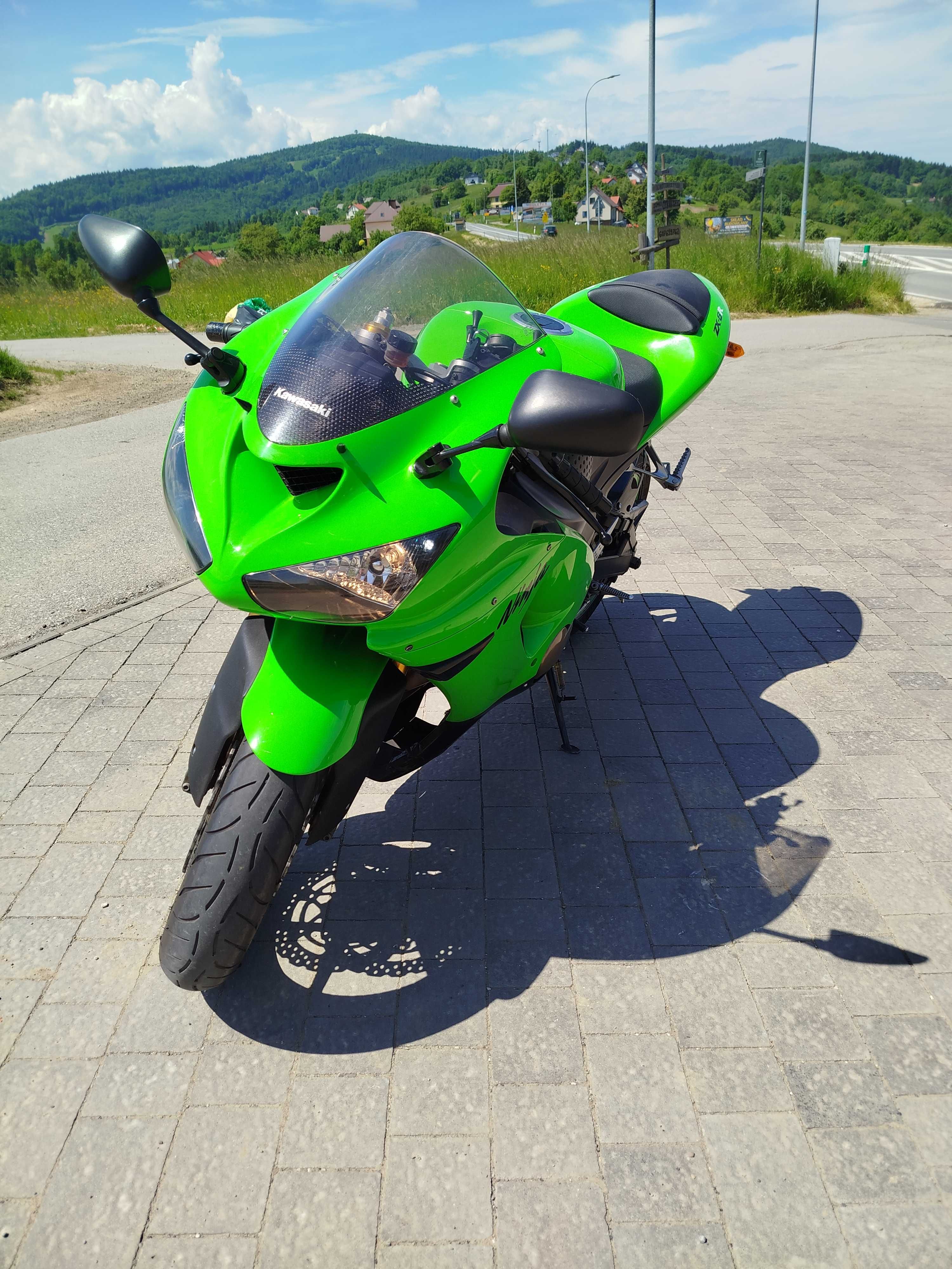 Kawasaki ninja 636, zadbana