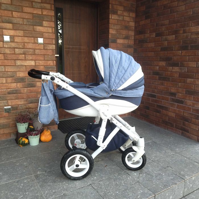 Wózek Adamex 2w1 + łupina