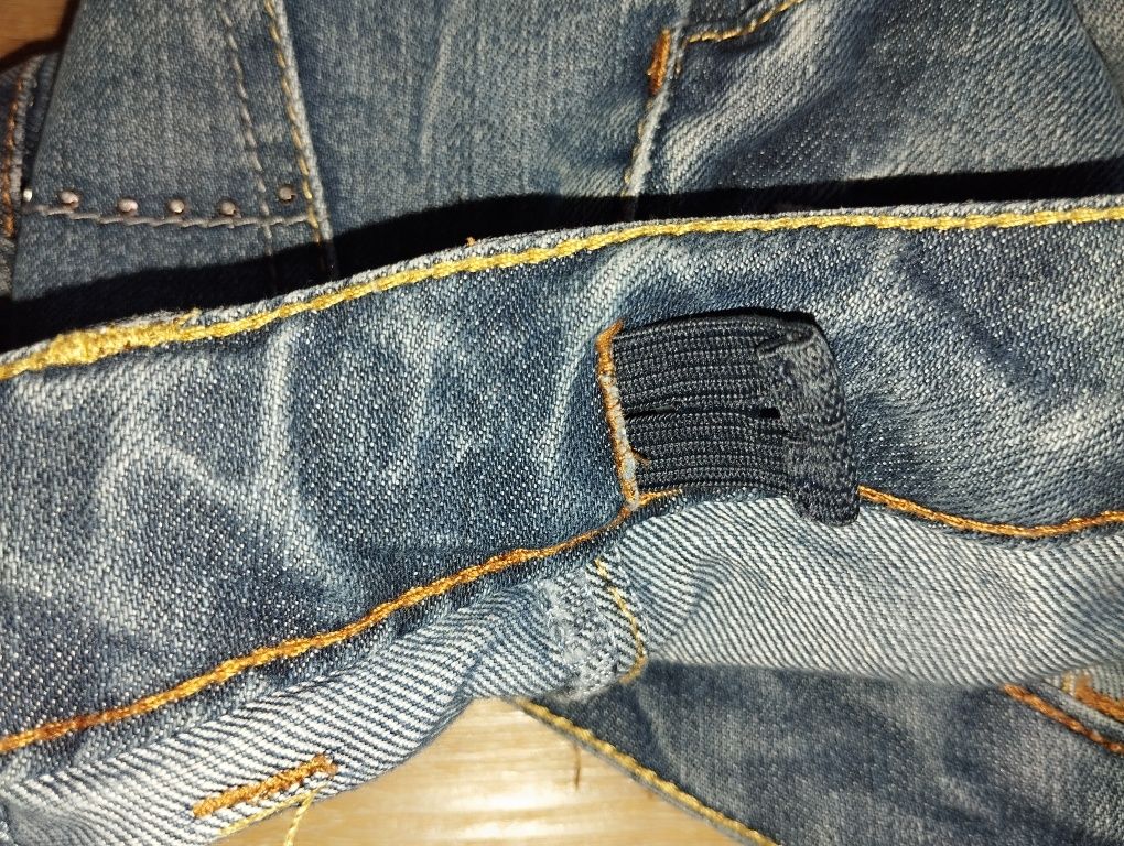 Krótkie spodenki jeansowe dla dziewczynki Next 134