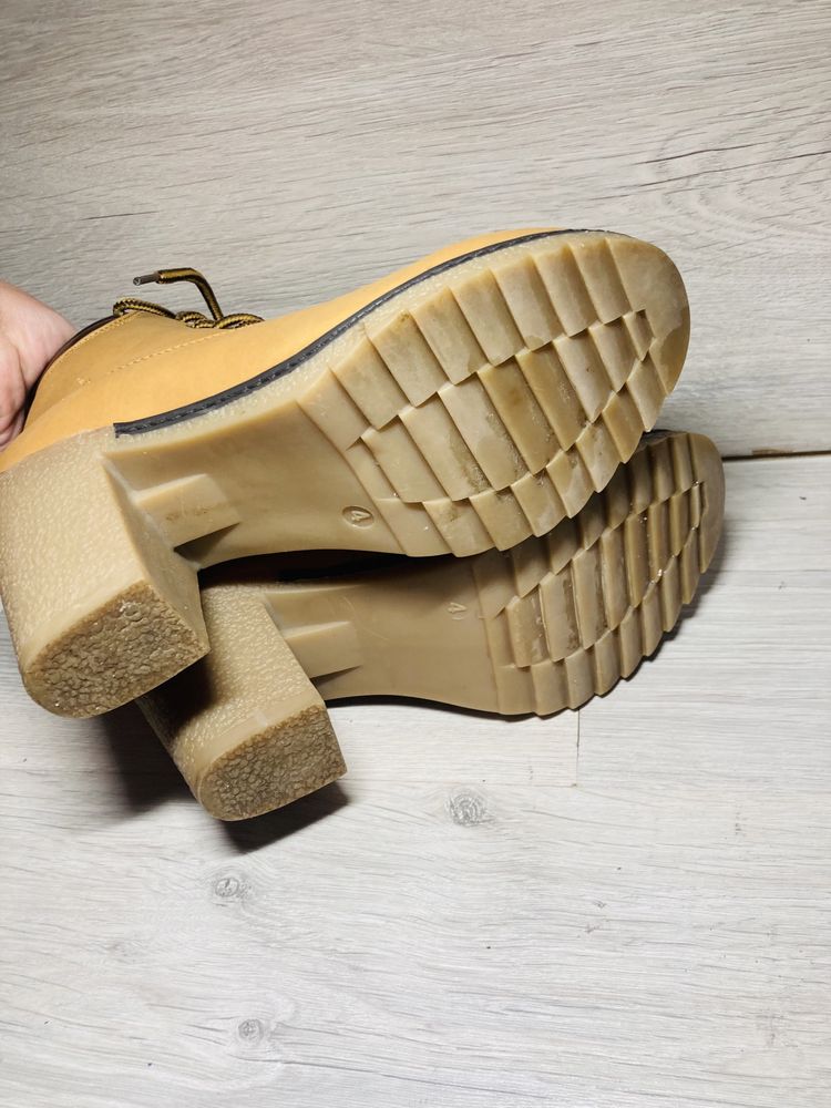 Тимберленды ботинки ботильоны берцы женские демисезонные 37 размер