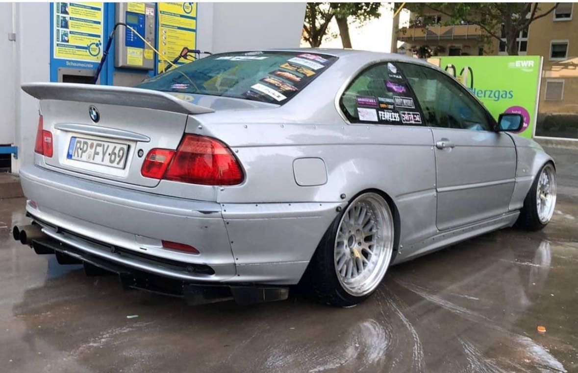 Wide body kit bmw e46 coupe-- poszerzenia -felony przód /tył/boki