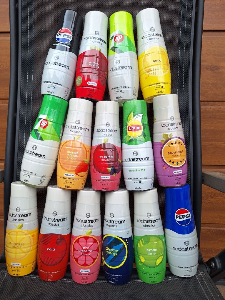 Wymiana butli soda stream ,PROMOCJA na syropy