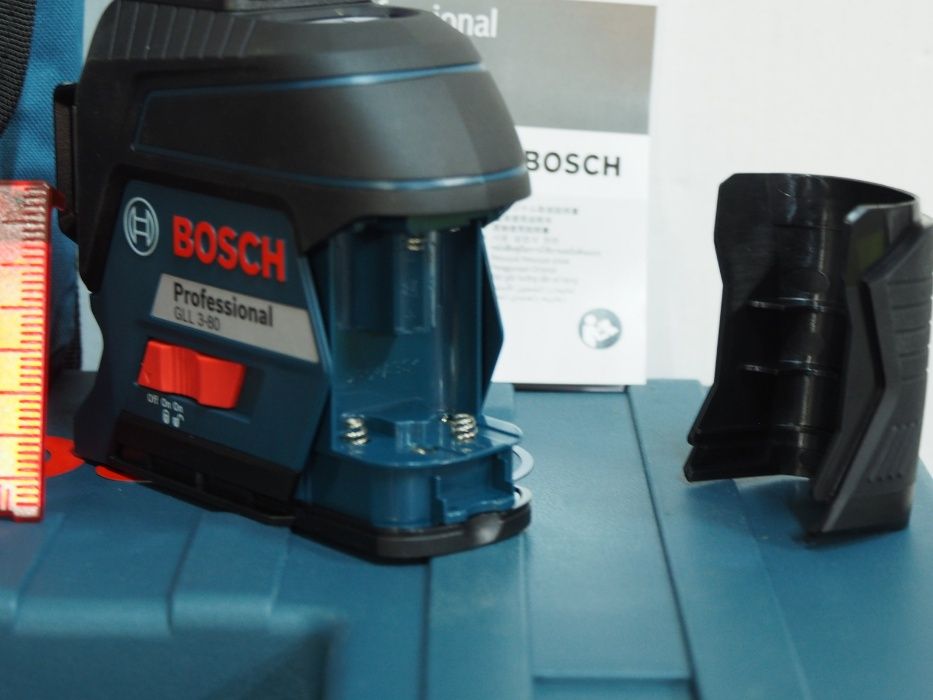 BOSCH GLL 3-80 laser płaszczyznowy krzyzowy liniowy
