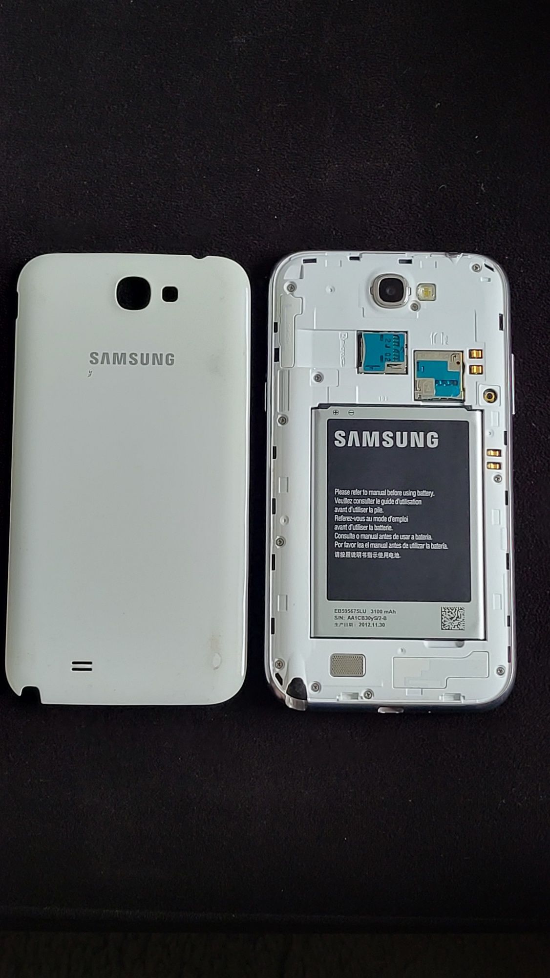 Samsung Note 2 N7100 2/16GB komplet polska dystrybucja
