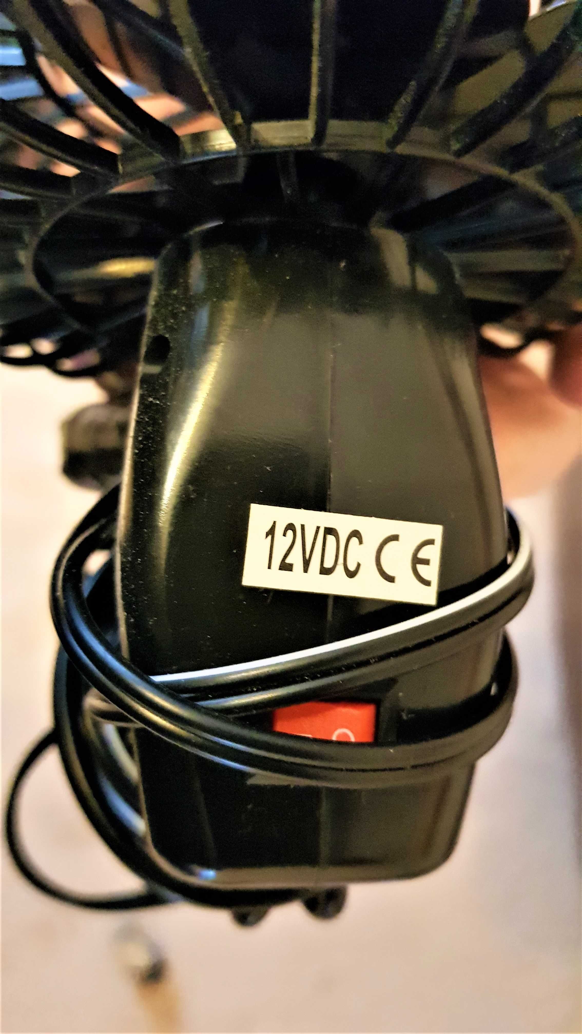 Wentylator 12V na przyssawkę