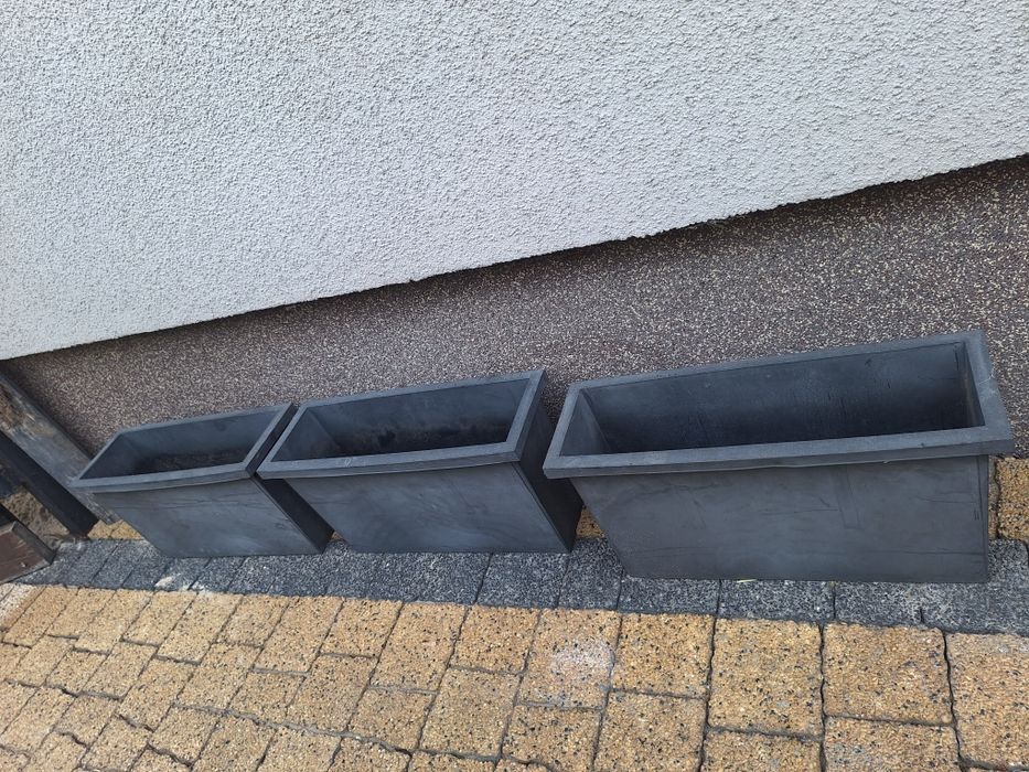 Doniczki wkłady 3szt