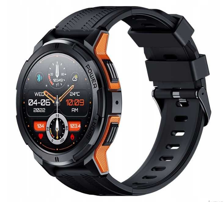 Smartwatch C25 z AMOLED, asystentem głosowym i monitorowaniem ttst1394