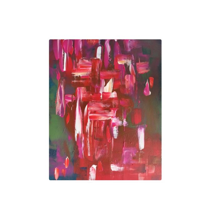 "Pocałunek", obraz akrylowy, malarstwo, 2022