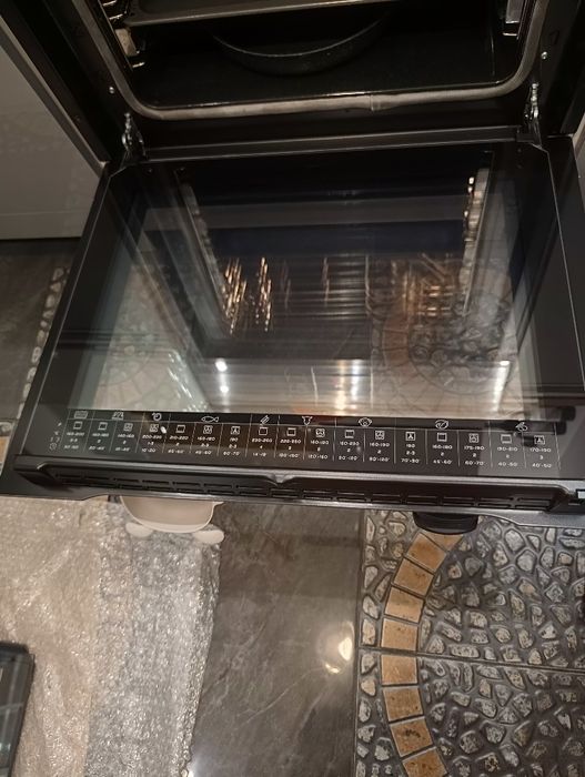 Mocowanie szyb piekarnika Amica