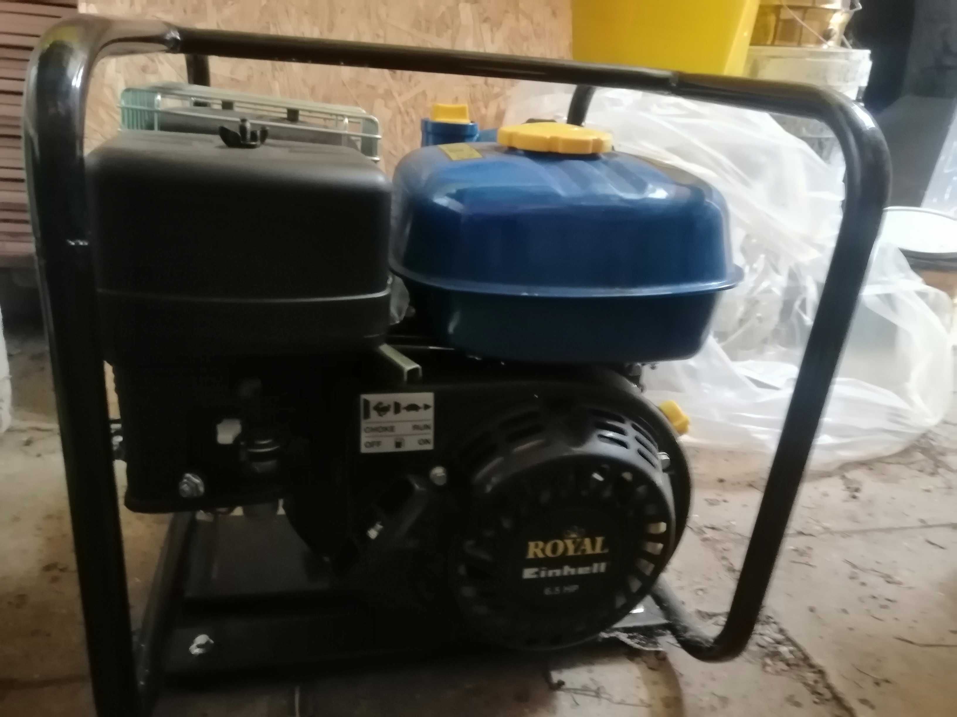 Nowa pompa benzynowa do wody Einhell Royal 4,8 kW