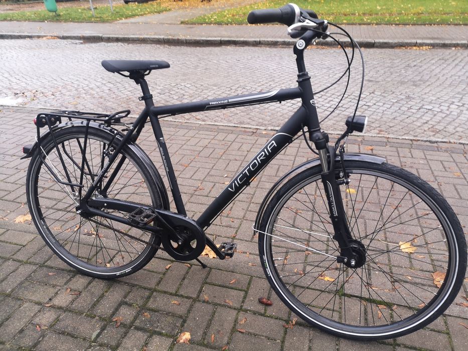 Niemiecki rower miejski trening Victoria Shimano Nexus 7