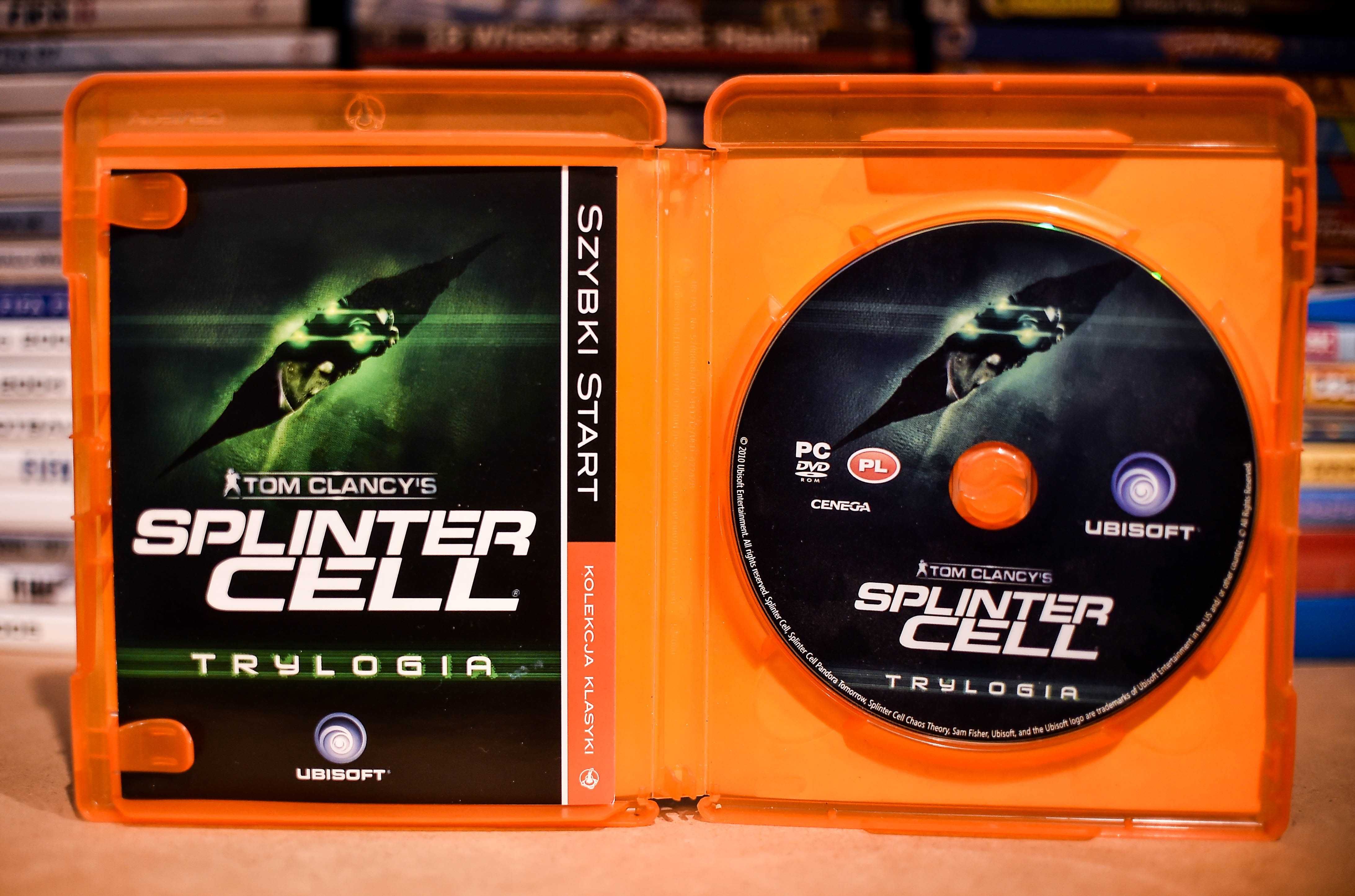 PC # Kolekcja Klasyki - Tom Clancy's Splinter Cell Trylogia PL