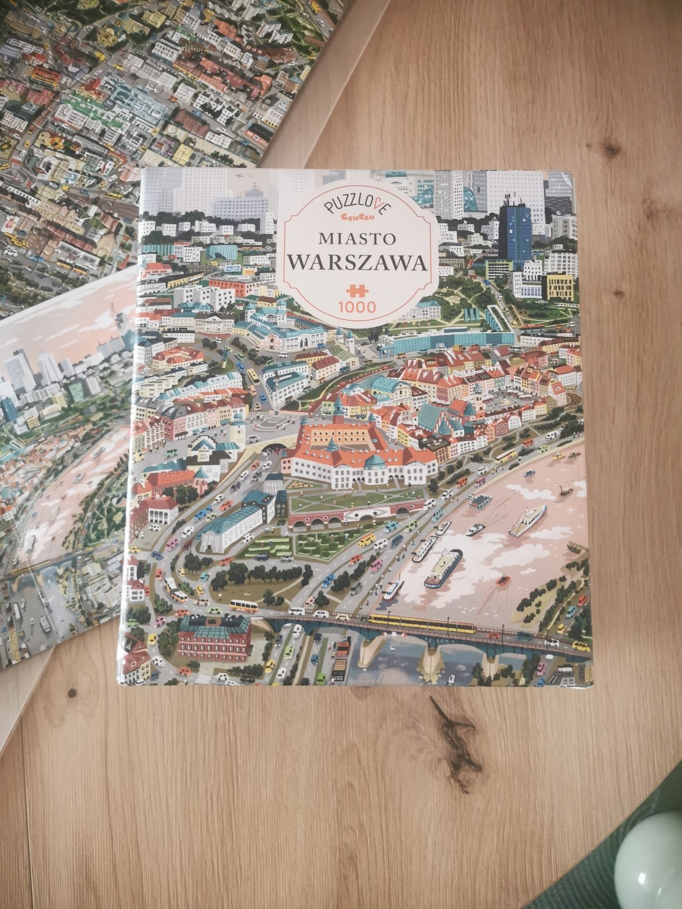 Puzzle 1000 miasto Warszawa puzzlove czuczu