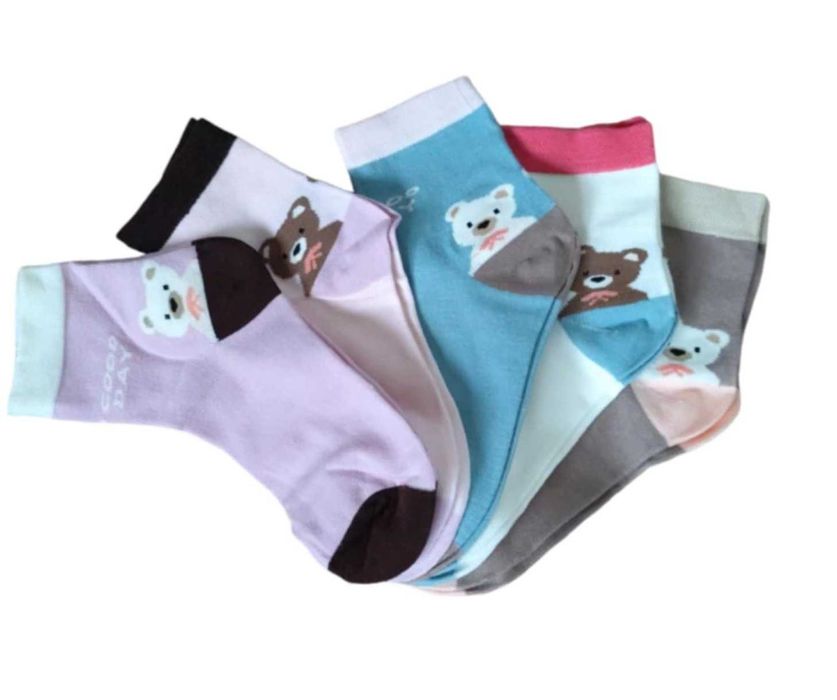 Komplet 5 par skarpetek dla dziewczynki 31/34 lub 35/38