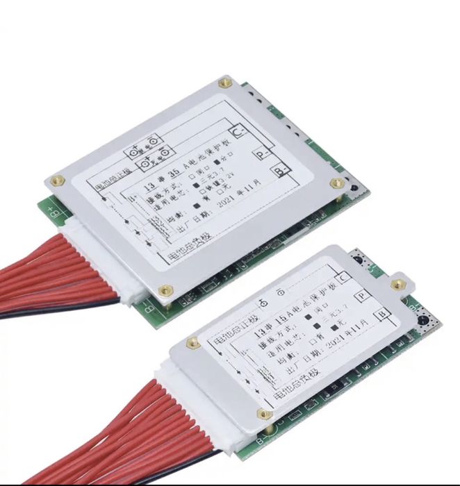 BMS контролер (плата захисту li-Ion) 13S 35A 48V