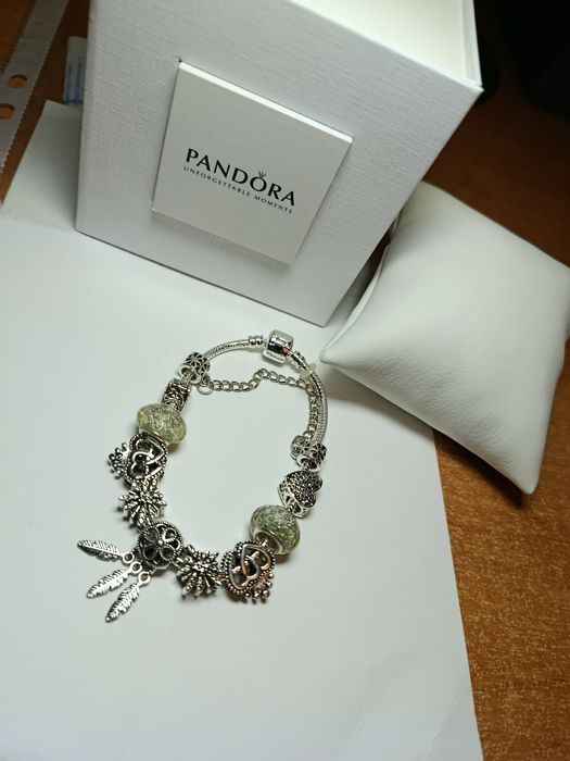 Продам браслет Pandora с шармами украшение аксессуар Пандора