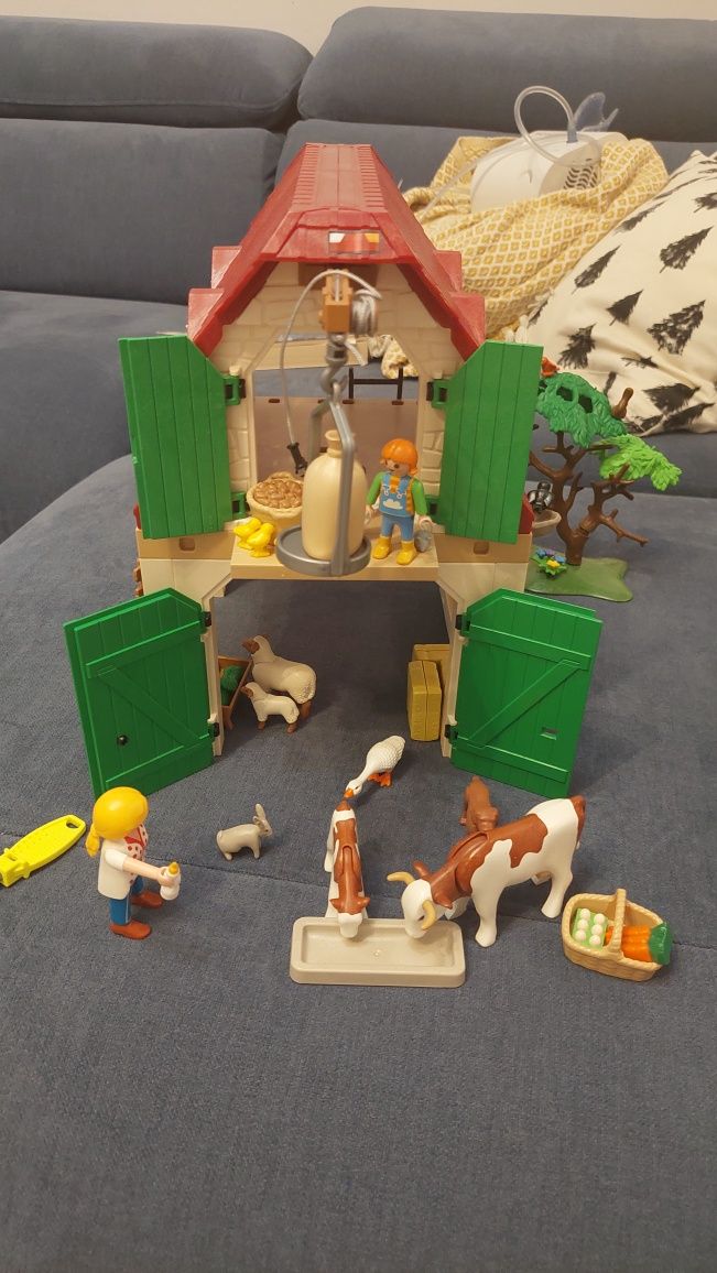 Playmobil farma z traktorem