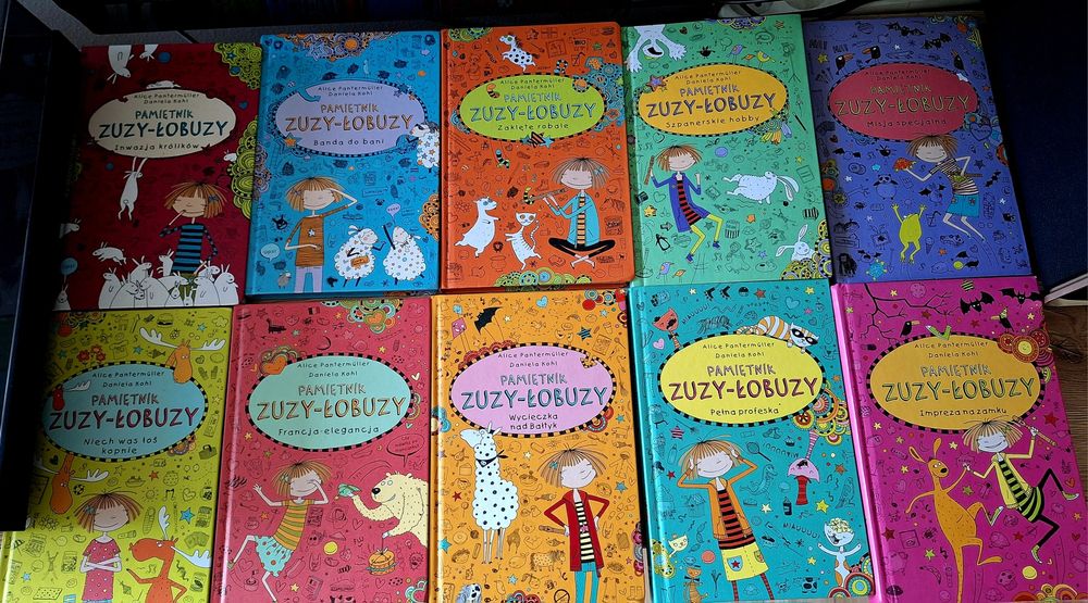 Pamiętnik Zuzy Łobuzy cała seria