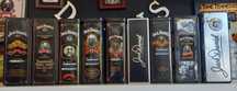 Latas vazias de jack daniels
