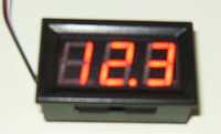 Voltímetro VIsor LCD 12/30V