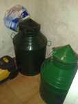 Conjunto de 2 vasilhas talhas azeite ou azeitonas