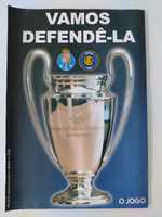 Programa do jogo FC Porto Chelsea- liga dos campeões 2005/ 2006