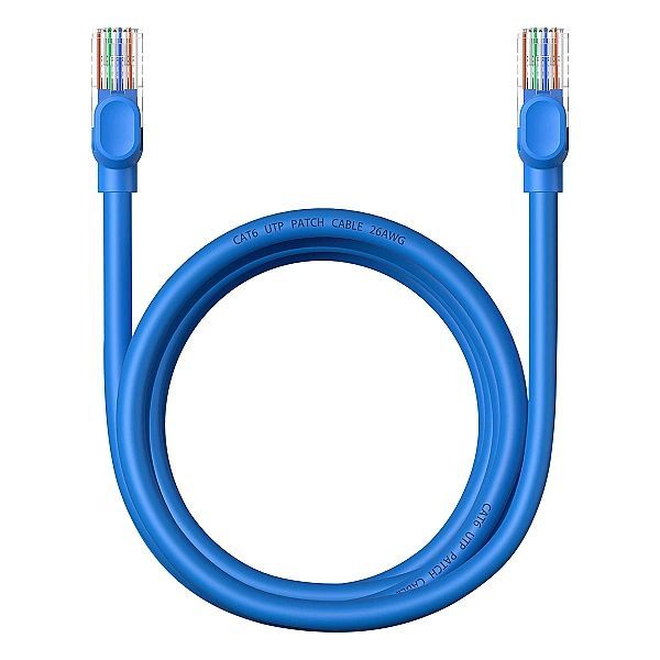 Kabel Ethernet Baseus High Speed Cat 6 Rj-45/1000Mb/s 2m okrągły - nie