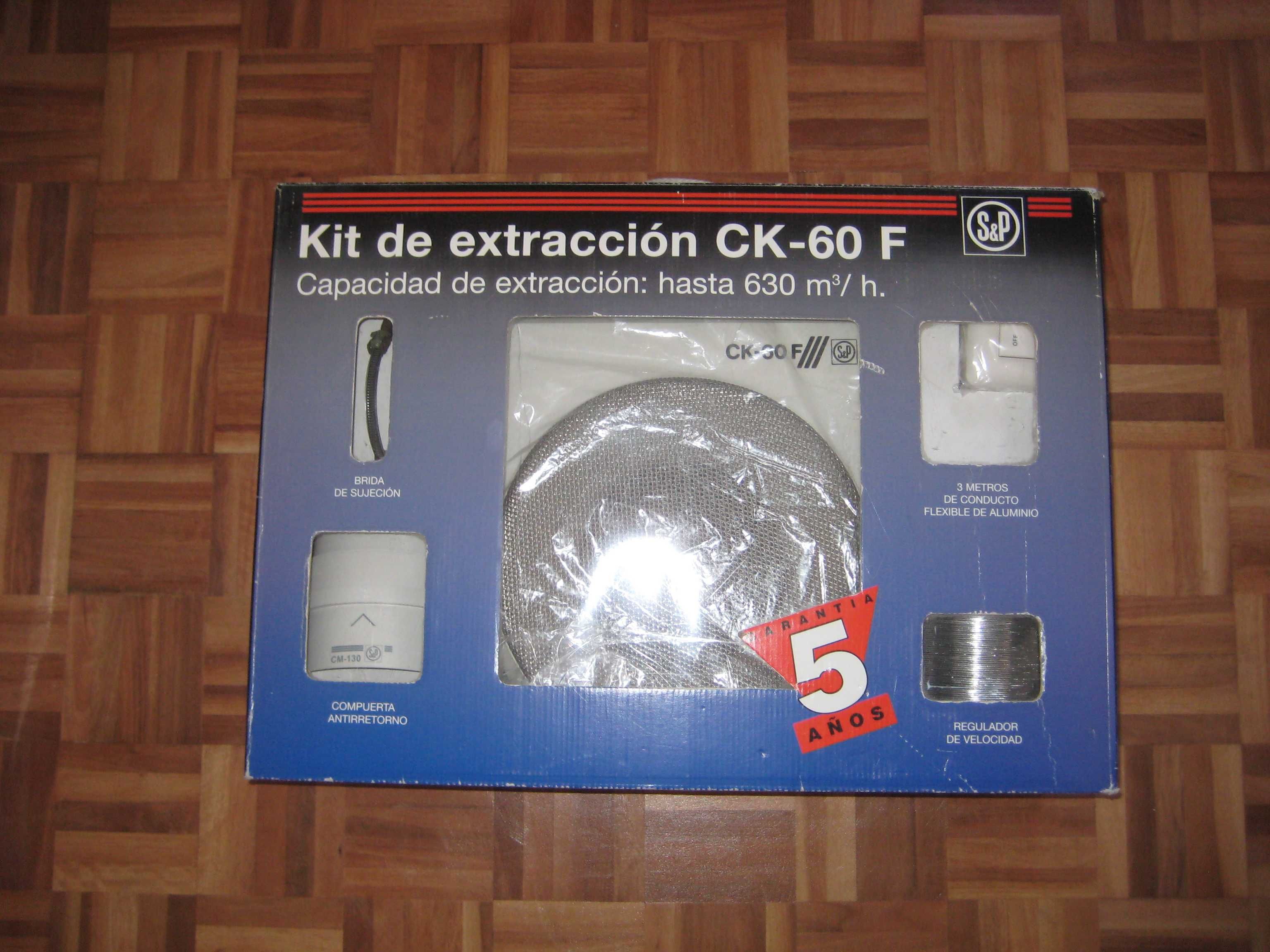 Extrator de cozinha CK-60F 160W Marca S&P