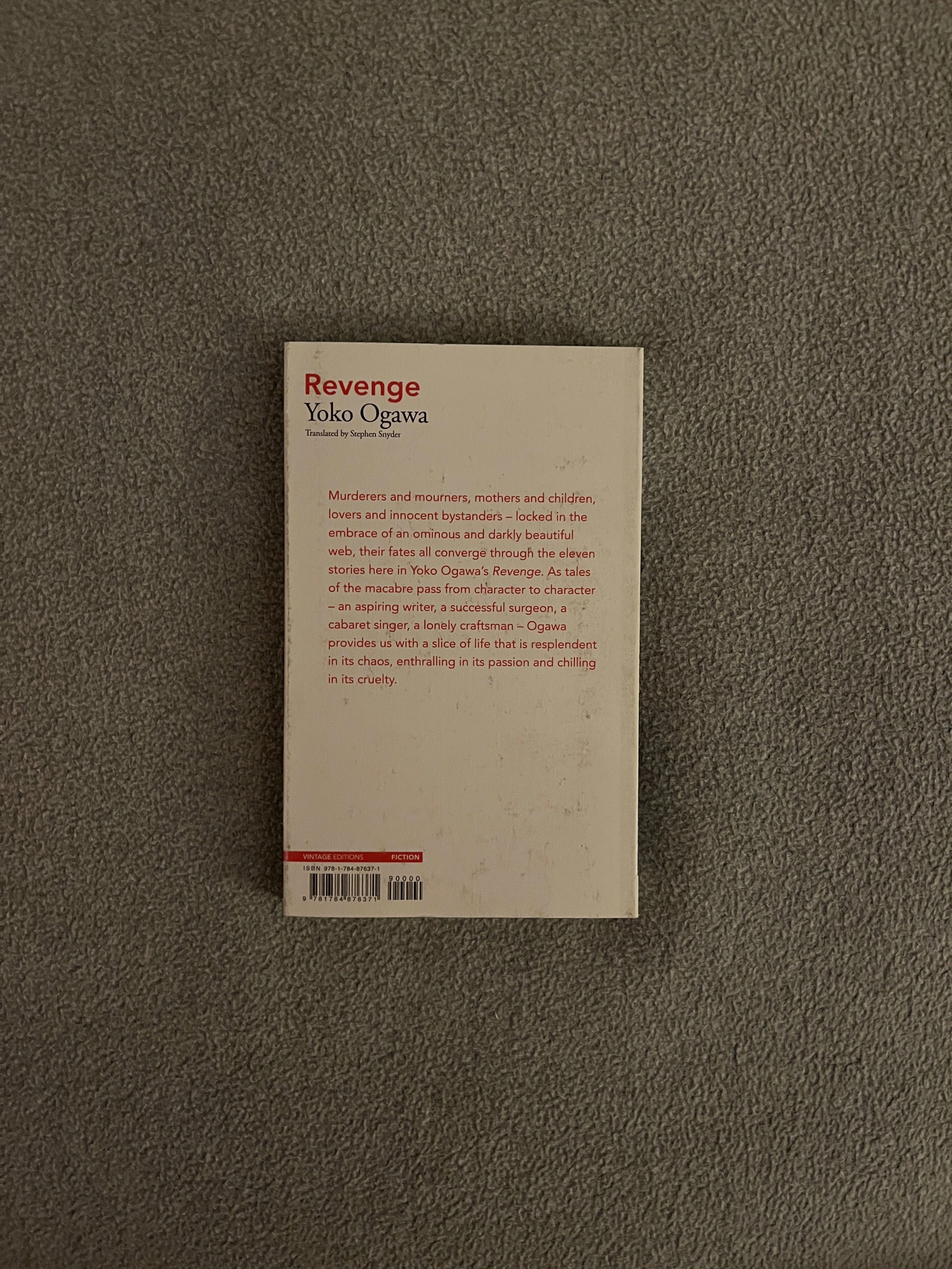 Yoko Ogawa – Revenge (wyd. Vintage Editions)