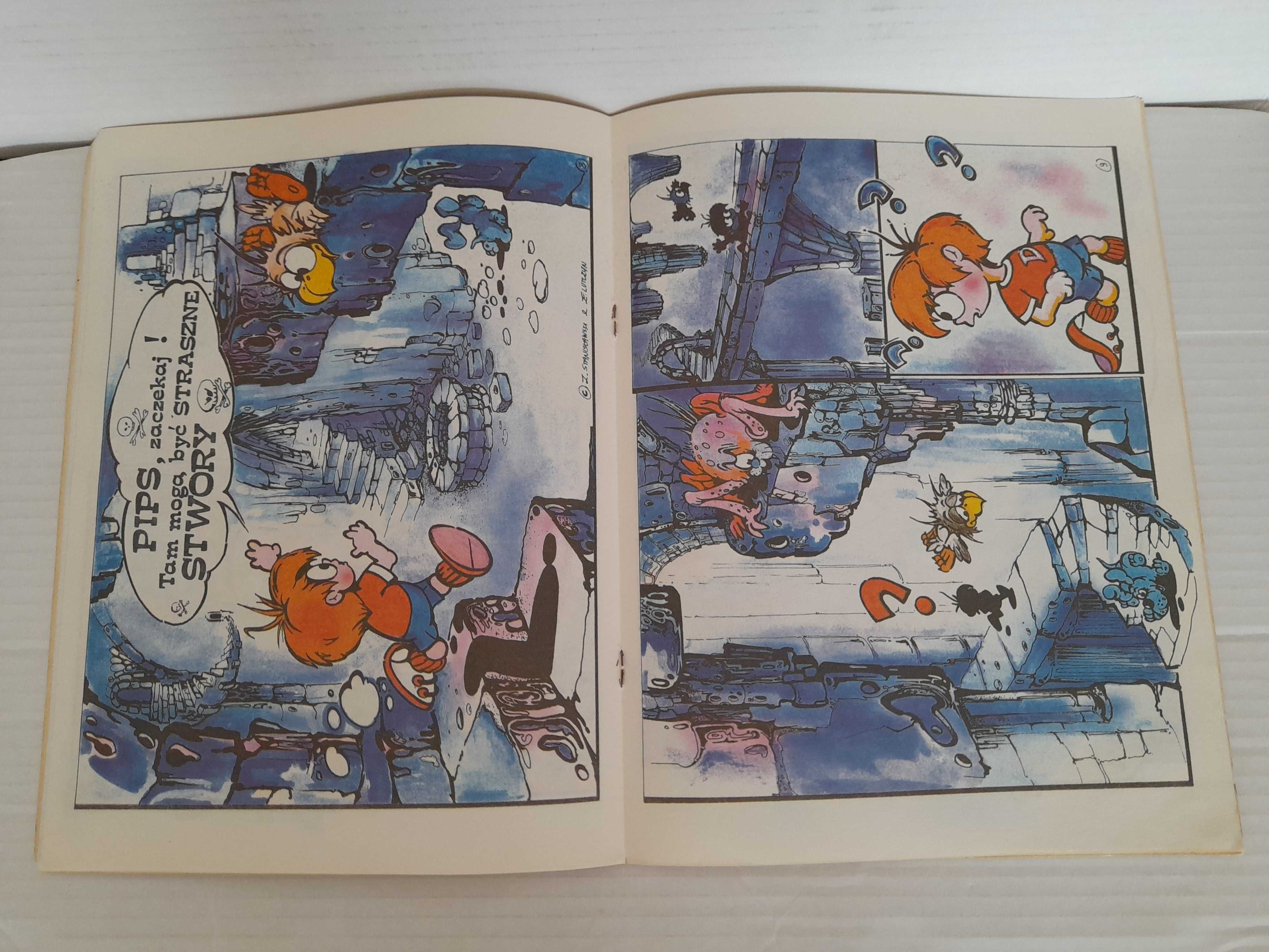 Komiks DAWID I SANDY tom 5 LABIRYNT KAW 1989 wydanie 1 Edward Lutczyn