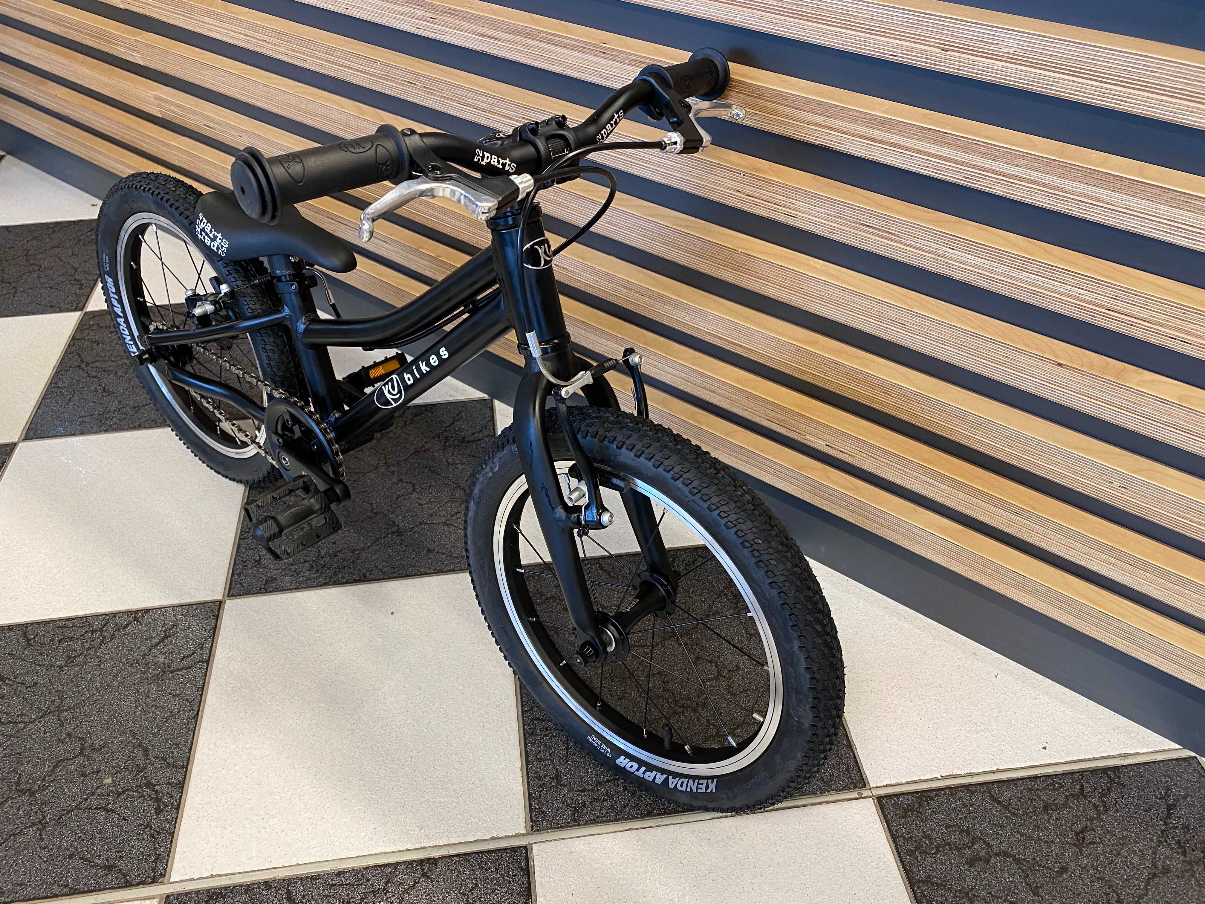 Rower dziecięcy KUBIKES 16S Black czarny 16 cali KRAKÓW