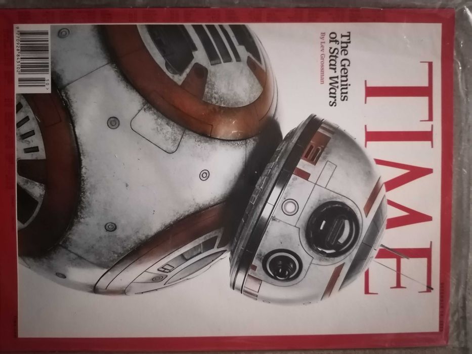 Dupla revistas TIME antigas -  Star Wars 2015 - Colecionadores