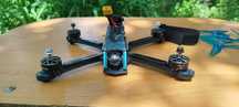 FPV дрон 5 дюймов на рамі MANTA 5SE.Цифровая FPV система .