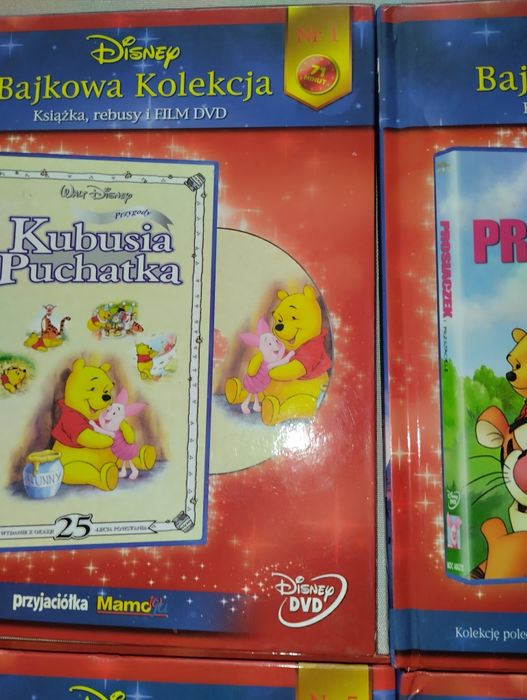 Sprzedam płyty DVD bajki