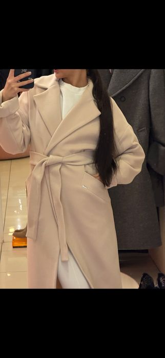 Пальто молочное