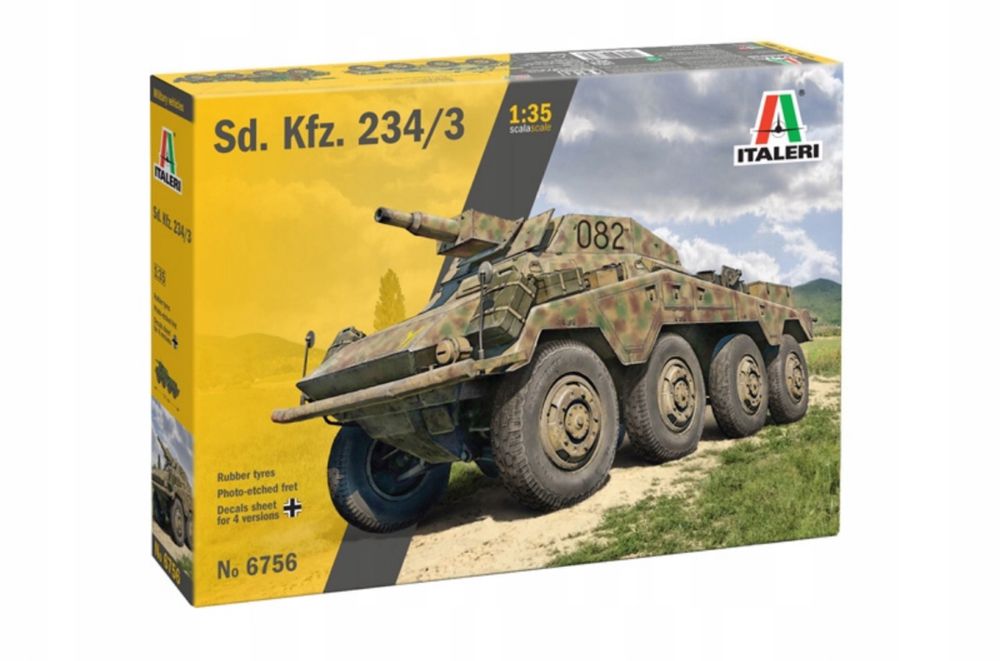 Italeri 6756 model 1/35 pojazd Sd. Kfz. 234/3