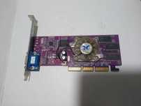 видеокарта AGP Geforce 2 MX400 LP 64 mb sdr