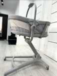 Łóżeczko Chicco  Baby Hug 4in1 kołyska leżaczek krzesełko Titanium